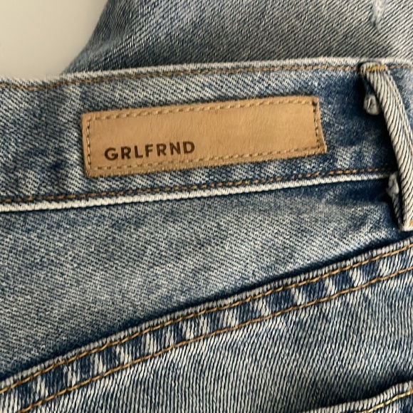 GRLFRND Karolina Distressed High Waisted Jeans in A Little More Love Size 26 - Picture 5 of 7